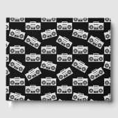Livre D'or Boombox de musique Imprimer Boombox Motif d'art No (Recto)