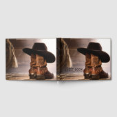 Livre D'or Boots de Cowboy Casquette Mans Fête d'anniversaire (Complet)