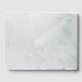 Livre D'or Botanique Eucalyptus Verdure Bohémienne Tropique (Verso)