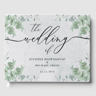 Livre D'or Botanique Eucalyptus Verdure Bohémienne Tropique