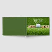 Livre D'or Boule de golf sur gazon vert golfeur (Complet)