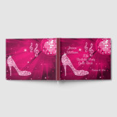 Livre D'or Boule Disco Rose Talons Étincelle Anniversaire (Complet)