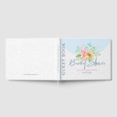 Livre D'or Bouquet de fleurs pastel & typographie élégante (Complet)