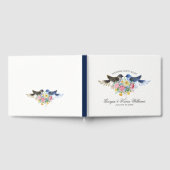 Livre D'or Bouquet Inséparables & Fleurs colorées (Complet)