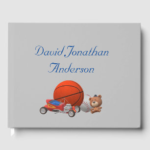 Livre D'or Boy Toys Theme Guichet Book