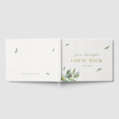 Livre D'or Branche de feuilles d'olive de Toscane moderne (Complet)