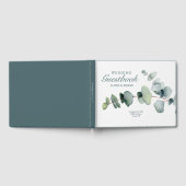 Livre D'or Branche d'eucalyptus minimale moderne simple (Complet)