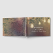 Livre D'or Branches de l'arbre rustique et Mariage de lumière (Complet)