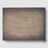 Livre D'or Branches vertes Mariage campagnard rustique (Verso)