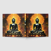 Livre D'or Buddha Logo White Lined Guest Book (Complet)