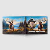 Livre D'or Bull Elk à Mountain Lake Memorial (Complet)