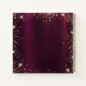 Livre d'or Burgundy diamants photo (Dos)