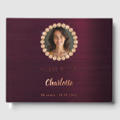 Livre d'or Burgundy diamants photo (Recto)