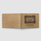 Livre D'or Burlap Beach House (Complet)