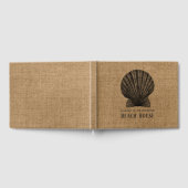Livre D'or Burlap Shell Beach House (Complet)