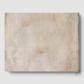 Livre D'or Butterfly on a Puff Flower Memorial Service (Verso)