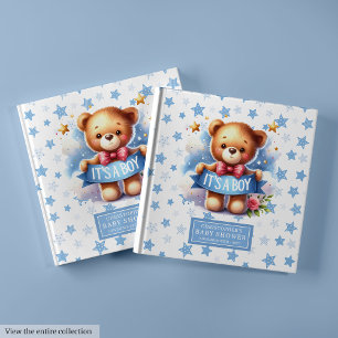 Livre D'or C’est un baby shower d’ours en peluche