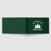 Livre D'or Cabine Nom de famille Forest Green (Complet)