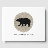 Livre D'or Cabine rustique (Recto)