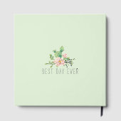 Livre D'or Cactus and Succulent Rustic Boho Wedding (Verso)