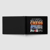 Livre D'or Cadeau d'échecs | Jeu Vidéo D'Échecs Ou Conception (Complet)