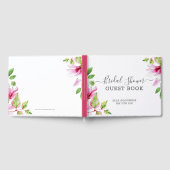 Livre D'or Cadre floral magnolia rose (Complet)