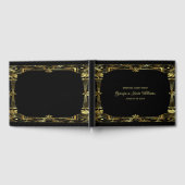 Livre D'or Cadre or et art déco noir de luxe (Complet)