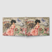 Livre D'or Café Lady Victorian Femme Rose Classy (Complet)