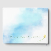 Livre D'or Calla jaune Lily Blue Sky location vacances (Verso)