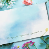 Livre D'or Calla jaune Lily Blue Sky location vacances