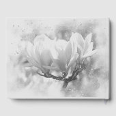 Livre D'or Calligraphie florale classique mariage (Verso)