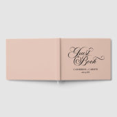 Livre D'or Calligraphie moderne Mariage beige (Complet)