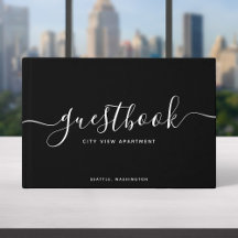 Calligraphie noir et blanc Vacances maison ou loca