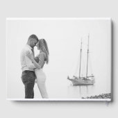 Livre D'or Calligraphie Photo Red Roses Mariage (Verso)