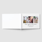 Livre D'or Calligraphie Toujours & Forever Photo Collage Mari (Complet)