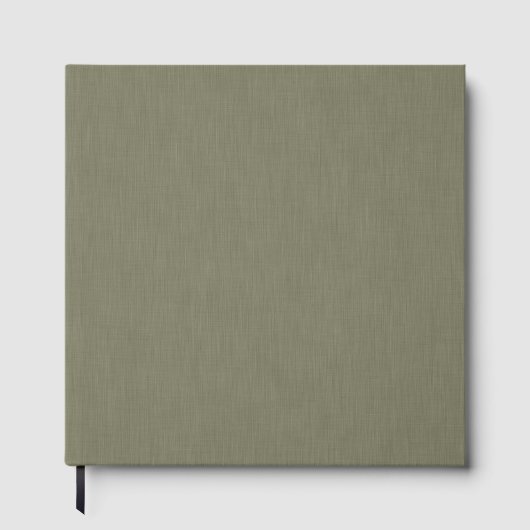 Livre D'or Calm & simple olive green textured background  (Recto)