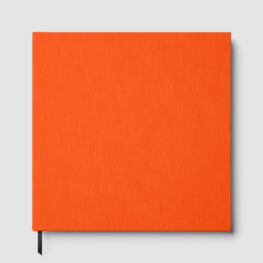 Livre D'or Calm & simple orange textured background  (Recto)