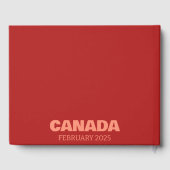 Livre D'or Canada travel coffee table book (Verso)