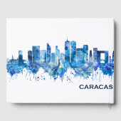 Livre D'or Caracas Venezuela Skyline Blue (Verso)