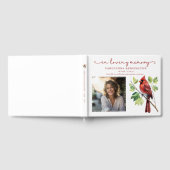 Livre D'or Cardinal Rouge Mémoire d'amour Funérailles Memoria (Complet)