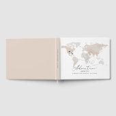 Livre D'or CARMEN Carte Beige Baby shower d'aventure (Complet)