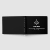 Livre D'or Carré de maçonnerie et boussole Black Freemasons (Complet)