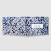 Livre D'or Carreaux portugais customisés Azulejo Mariage flor (Complet)