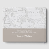 Livre D'or Carte Beach House Location de vacances Commentaire (Verso)