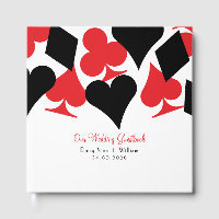 Carte rouge et noire - Mariage Las Vegas
