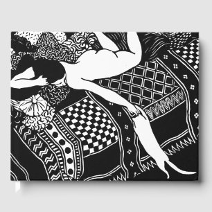 Livre D'or Cat Felix Vallotton Lady Bed Laziness La Paresse