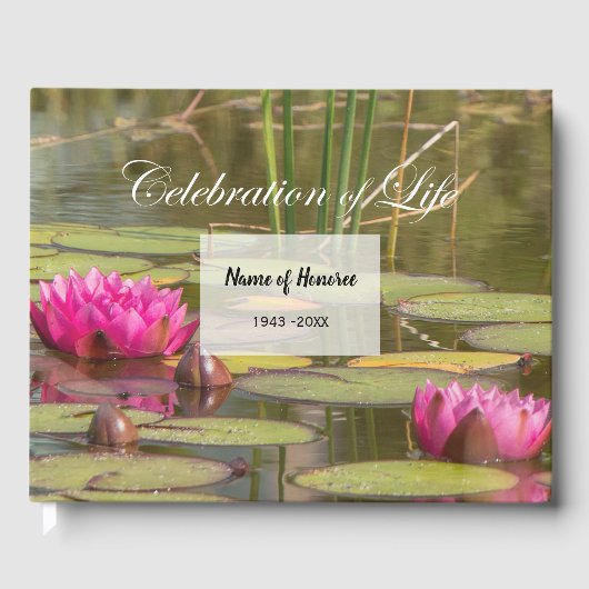 Livre D'or Célébration de la vie (Recto)