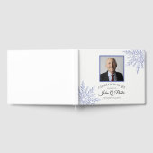 Livre D'or Célébration de la vie du flocon de neige bleu d'hi (Complet)