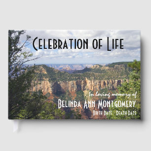 Livre D'or Célébration De La Vie Grand Canyon Arizona Memoria