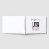 Livre D'or Célébration de la vie Photo simple, funérailles pe (Complet)